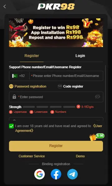 PKR98 Game APK Image